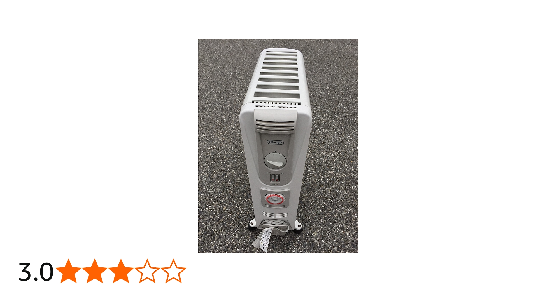 Amazon | DeLonghi オイル・ラジエターヒーター 091521TEC | De'Longhi