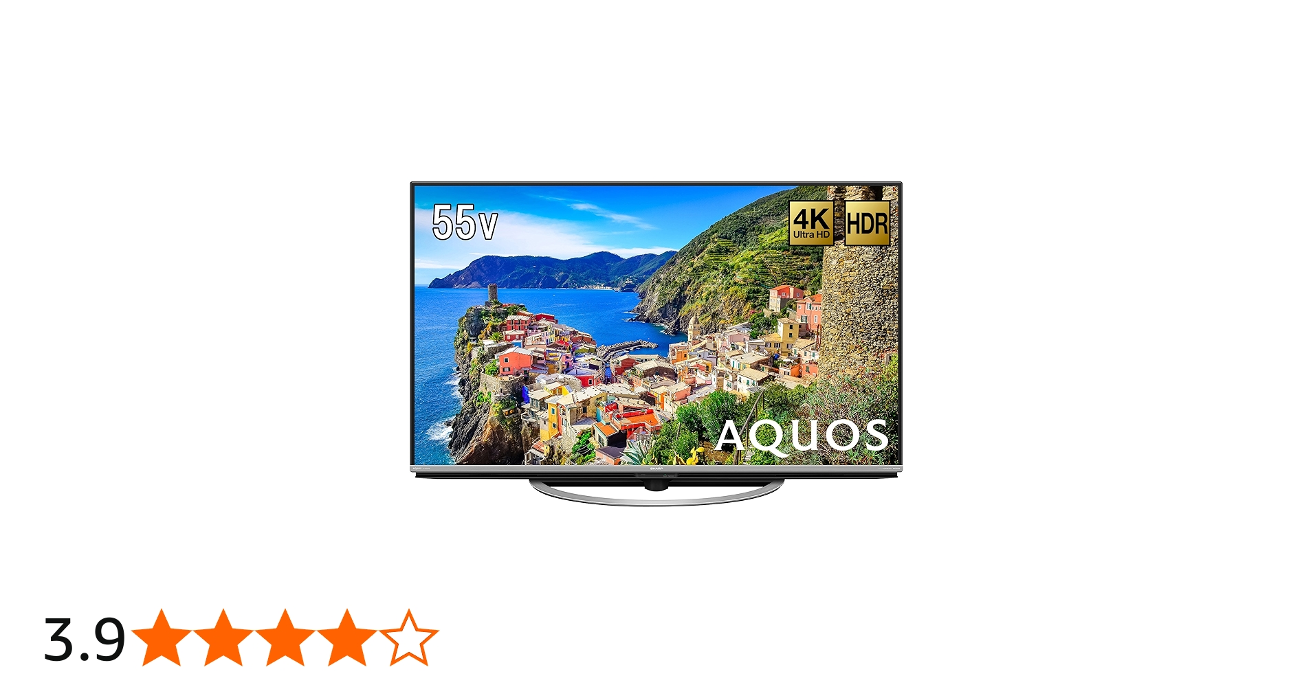 Amazon | シャープ 55V型 AQUOS 4K 液晶テレビ HDR対応 低反射「N