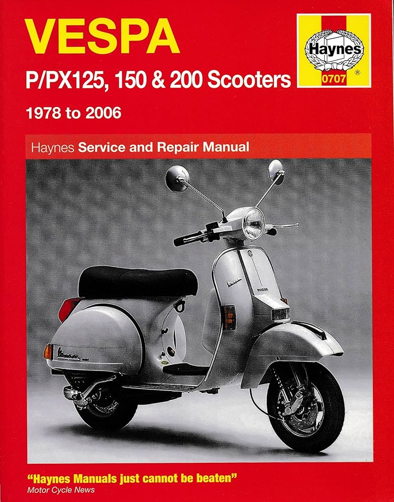 Vespa P/PX 125, 150 & 200 Scooters 1978 To 2006 (Haynes Manuals