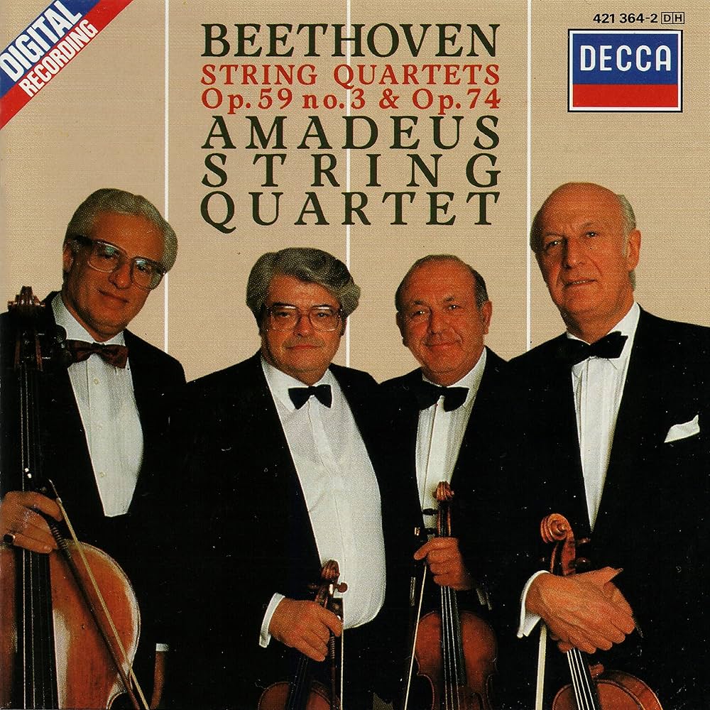 Beethoven: String Quartets, Op. 59, No. 3 & Op. 74 ~ Amadeus