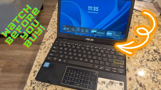 Amazon.com: ASUS Notebook E210 11.6” Ultra Thin, Intel Celeron