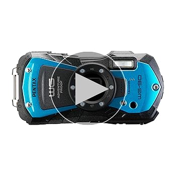 Amazon | PENTAX WG-90 ブルー 本格防水デジタルカメラ 14m防水 (連続2
