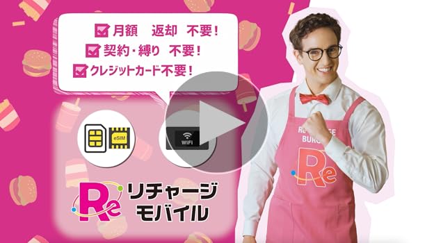 Amazon.co.jp: 【リチャージWiFi】ロングバッテリー 100GB+世界3GB 365