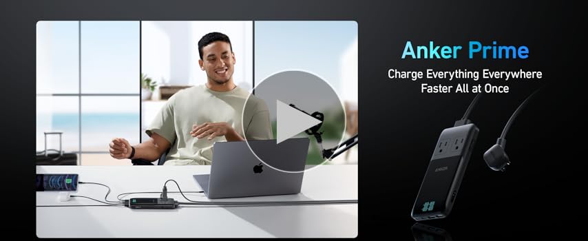 Amazon.com: Anker Prime Charging Station, 140W 6-in-1 Travel Power