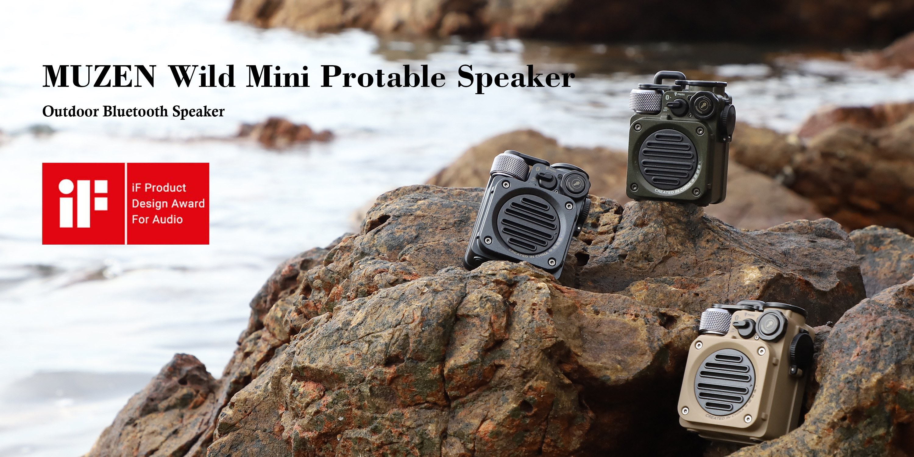 Amazon.co.jp: MUZEN Wild mini ポータブル スピーカー buletooth5.0