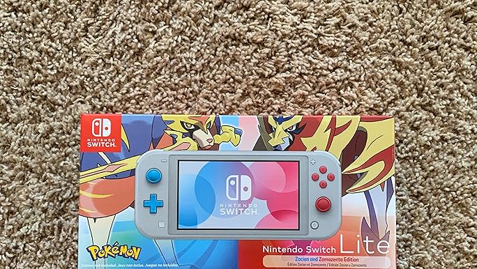 Amazon.com: Nintendo Switch Lite - Zacian and Zamazenta Edition
