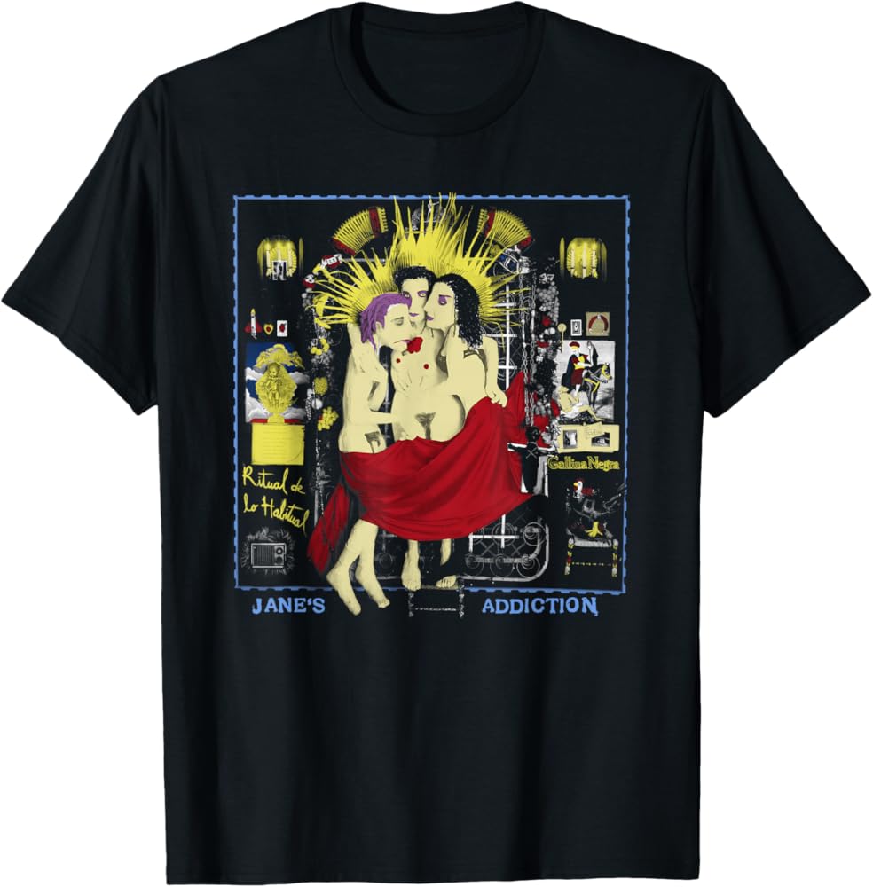 Amazon | Jane's Addiction Habitual Tシャツ | Tシャツ・カットソー 通販