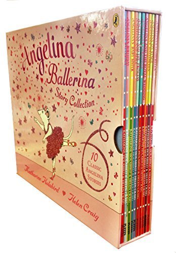 Angelina Ballerina StoryBook Collection 10 Books Set-Angelina