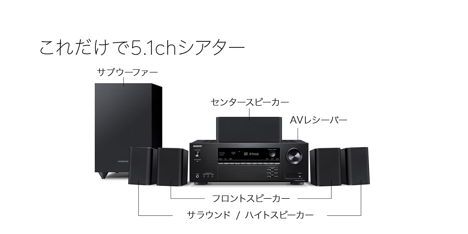 Amazon.co.jp: オンキヨー(Onkyo): 5.1ch シアターシステム