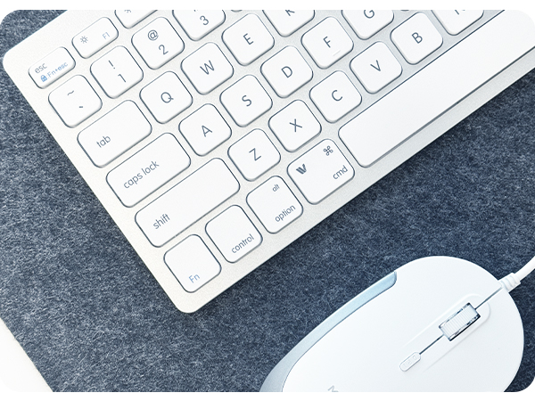Amazon.com: Macally USB Wired Keyboard and Mouse Combo for Mac and