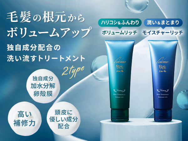 Amazon | ニューモ シャンプー ＋ ヘアートリートメント ボリューム