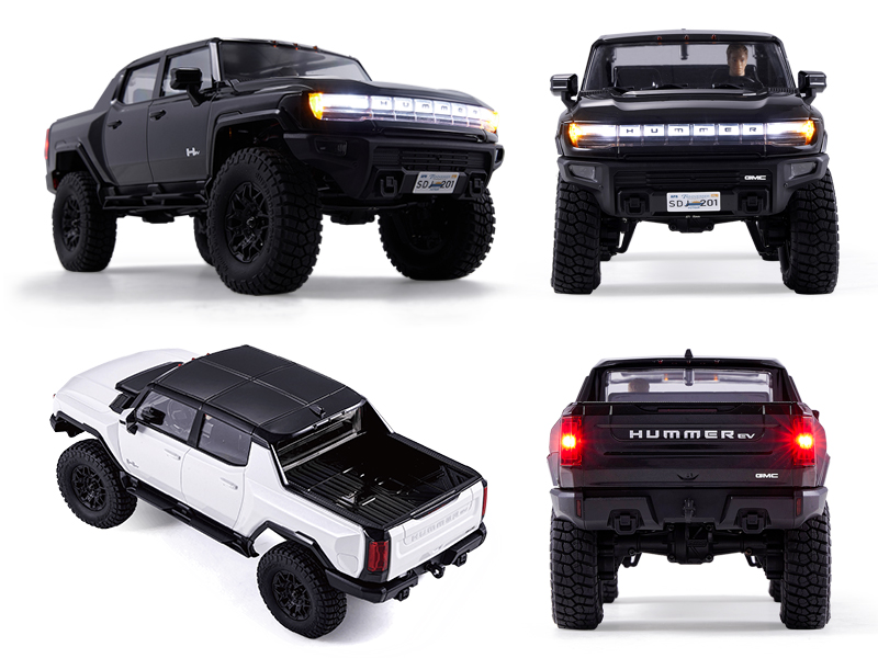 Amazon.co.jp: FMS 1/18 ラジコンカー RCクローラー RTR FCX18 ハマー