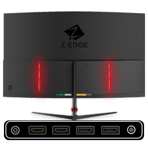 Amazon.co.jp: Z Z-Edge 湾曲ゲーミングモニター 165Hz 2K 27インチ