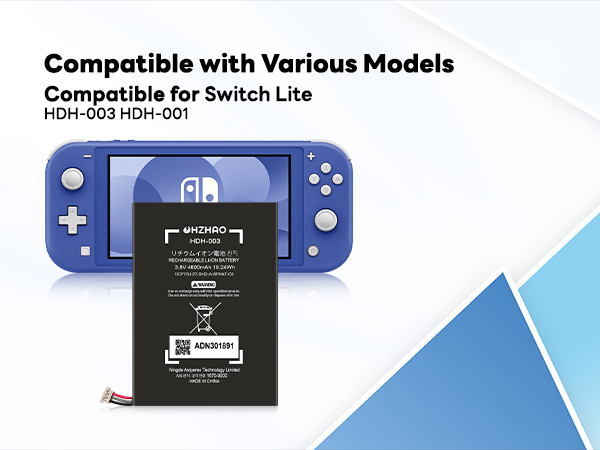 Amazon.com: OHZHAO HDH-003 Battery, 2025 Upgraded 4800mAh High