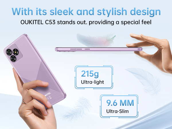 Amazon.com: OUKITEL C53 Cell Phone Unlocked, 6.6