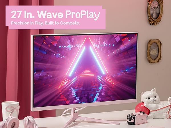 Amazon.com: Pixio PX279 Wave Pink 27 inch 240Hz Refresh Rate FHD