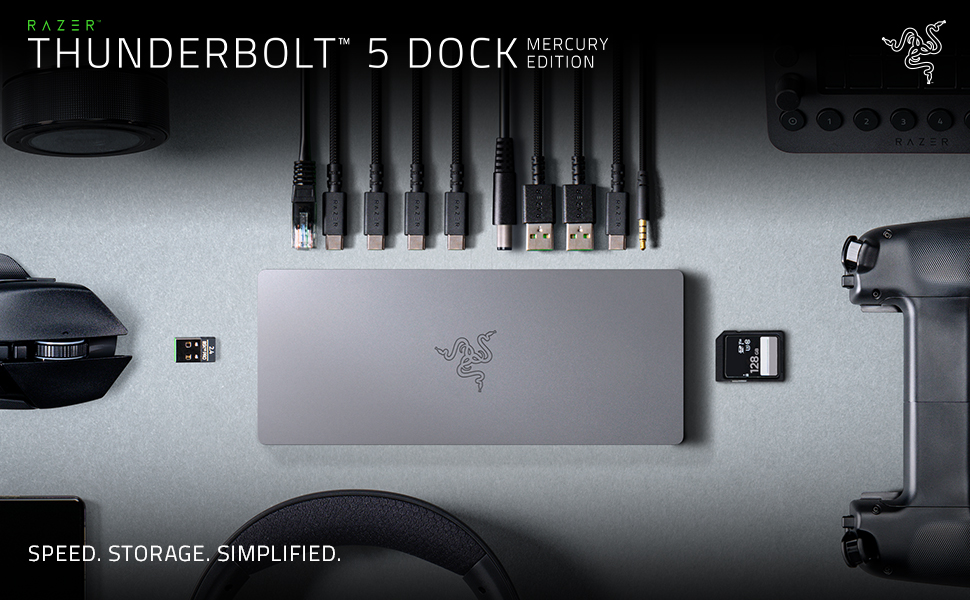 Amazon.co.jp: Razer(レイザー) Razer Thunderbolt 5 Dock M.2