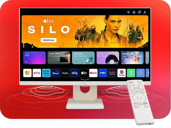 LG MyView Smart Monitor 25SR50F-W 24.5-Inch Full HD (1920x1080