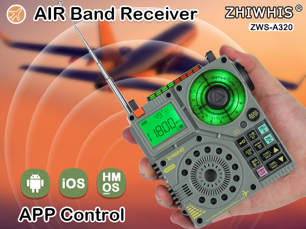 Amazon.com: ZHIWHIS Shortwave Radio with Bluetooth and APP Control