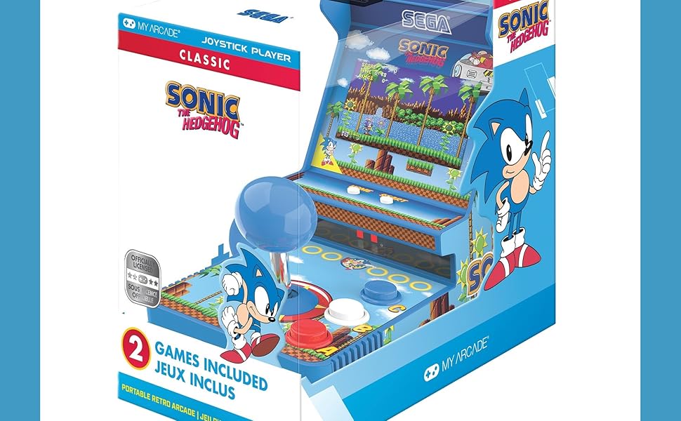 Amazon | My Arcade Sonic: セガ ソニック・ザ・ヘッジホッグ、レトロ
