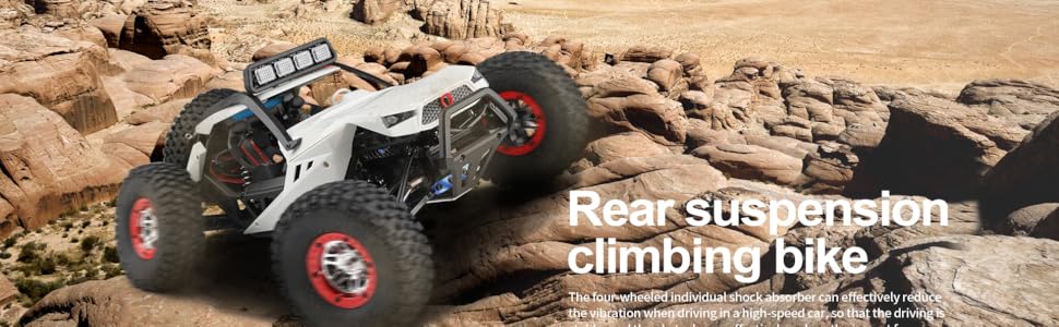 Amazon.com: WLtoys XK 12429 1:12 RC Car Crawler 40km/h 2.4G 4WD