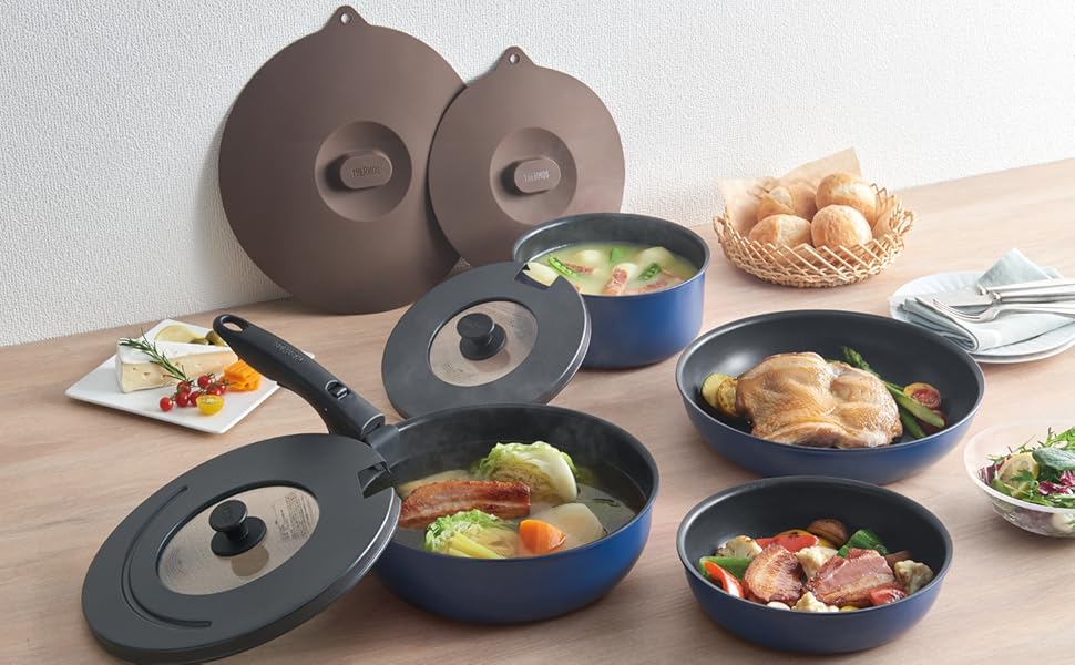 Amazon.co.jp: サーモス デュラブルシリーズ 取っ手のとれるフライパン