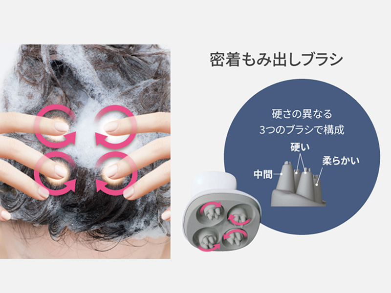 Amazon.co.jp: パナソニック 頭皮エステ 密着もみ出しブラシ スピード3
