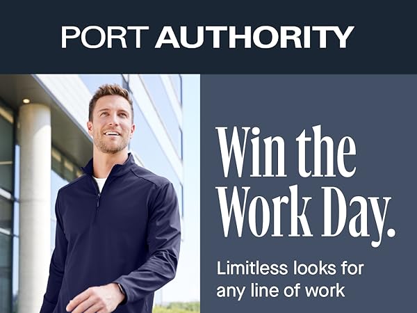 Port Authority Men's Dry Zone UV Micro-Mesh Quarter-Zip Pullover