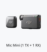 Amazon.com: DJI Mic (1 TX + 1 RX), Wireless Lavalier Microphone