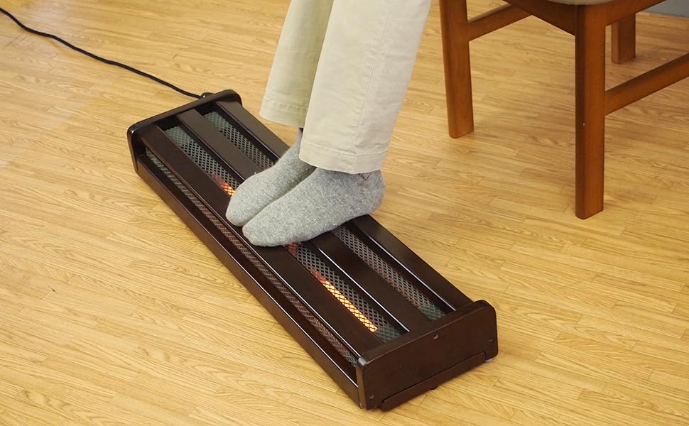 Amazon.co.jp: メトロ フットヒーター 1灯式 手元電子コントローラー式