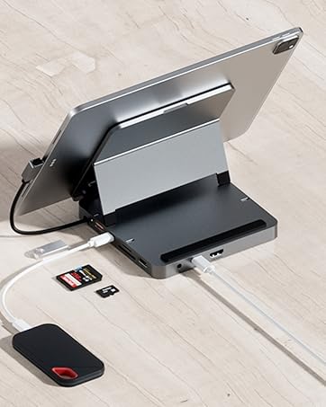 Amazon.co.jp: PULWTOP 9 in 1 iPad ドッキングステーション USB-C