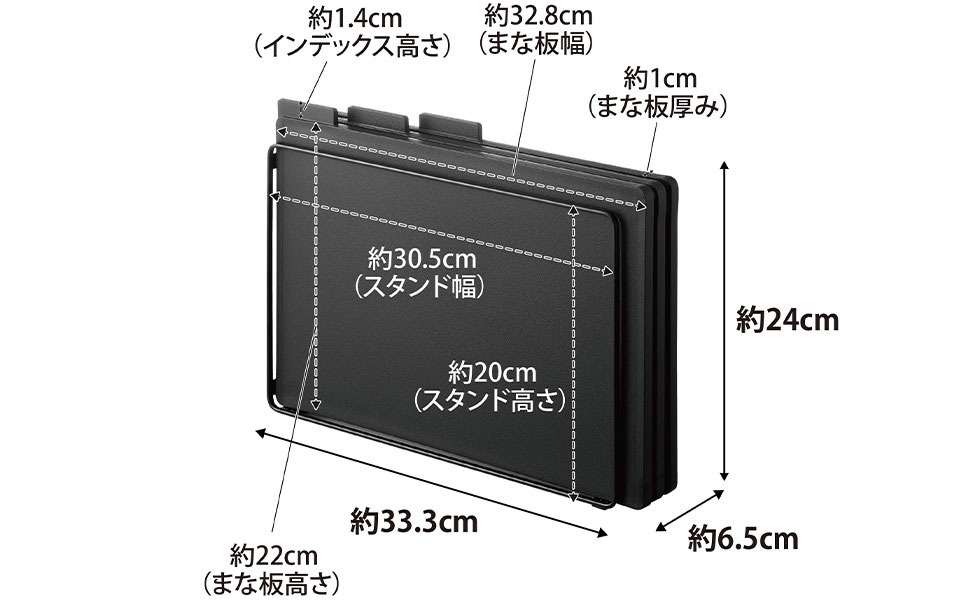 Amazon｜山崎実業(Yamazaki) 食洗機対応 抗菌 まな板 3枚セット