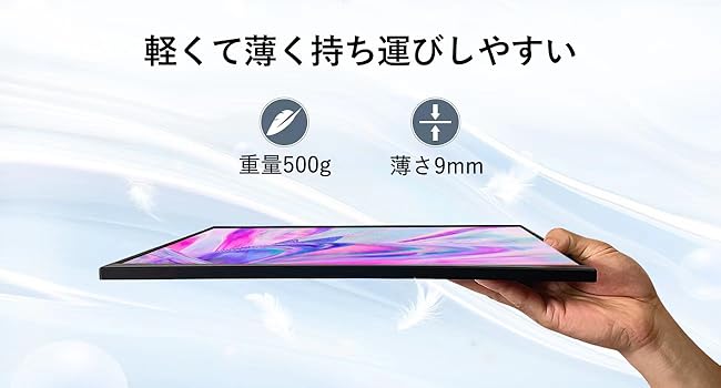 Amazon.co.jp: CNBANAN モバイルモニター 16インチ 2.5K解像度