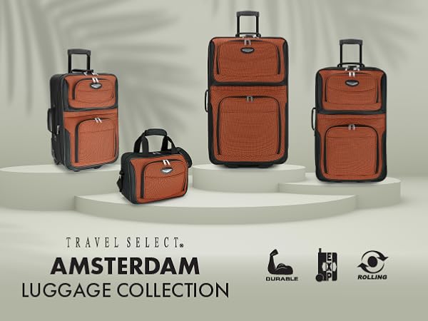 Amazon.com | Travel Select Amsterdam Softside Expandable Luggage