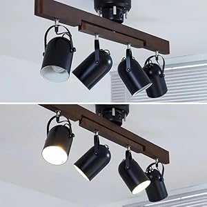 Amazon.co.jp : LOWYA ロウヤ 照明 スポットライト シーリングライト