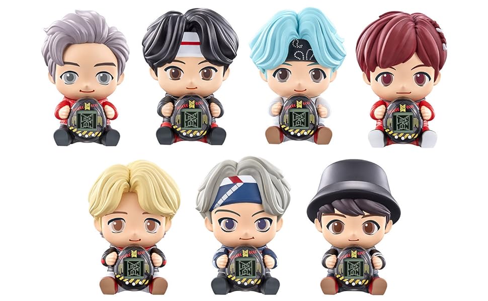 Amazon.com: Tamagotchi Nano x BTS TinyTAN Hugmy Tamagotchi Jin ver