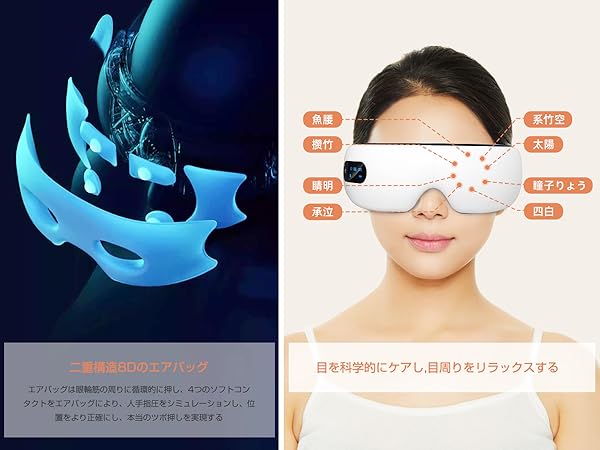 Amazon | Eaimiuアイウォーマー 9S 目元エステ アイケア ホットアイ