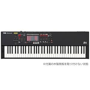 Amazon | VOX ステージキーボード VOX Continental 73 BK Nutube搭載