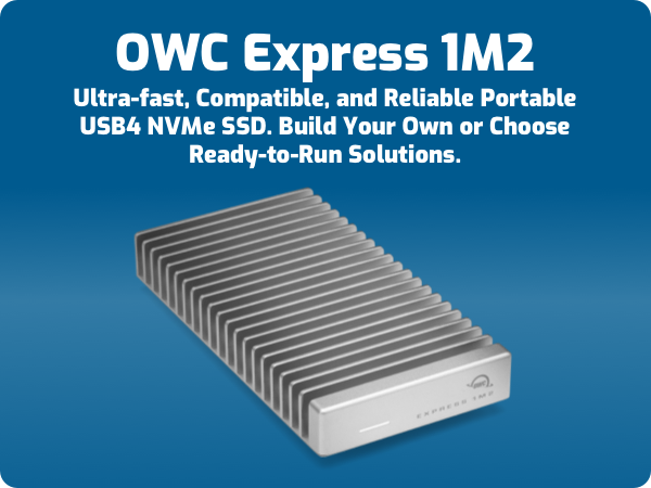 Amazon.com: OWC Express 1M2 40Gb/s Portable NVMe SSD USB4