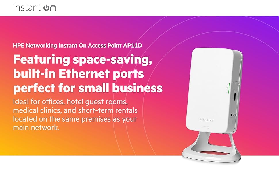 Amazon.com: HPE Aruba Instant On AP11D Wireless Access Point, 2x2