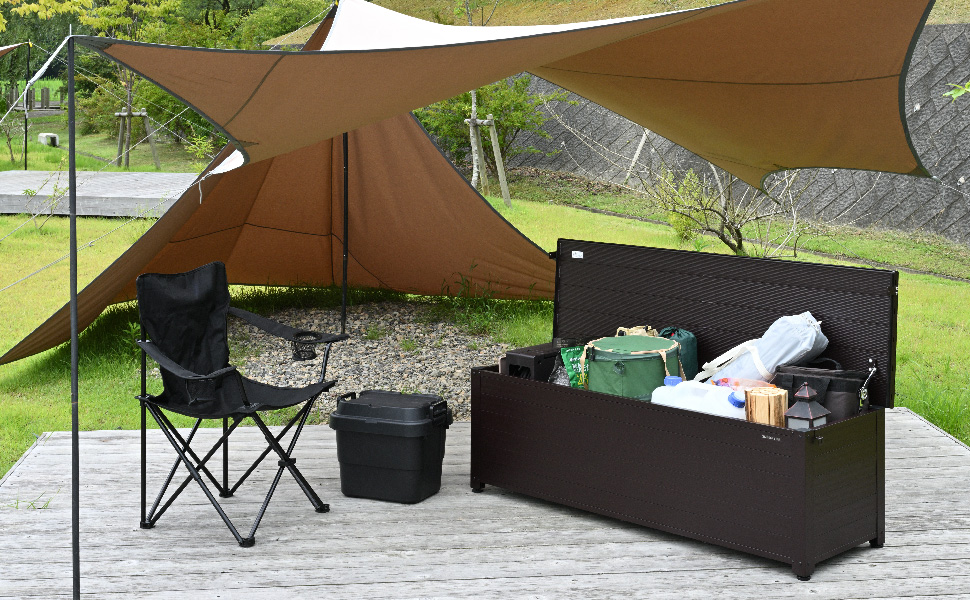 Amazon | 【EC限定】グリーンライフ(GREEN LIFE) 物置 ベンチ サビ