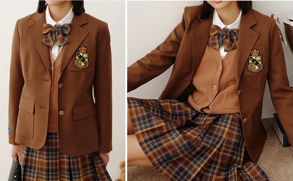 Amazon.co.jp: [SSUPTEMBER2] スクール ブレザー 制服 テーラード