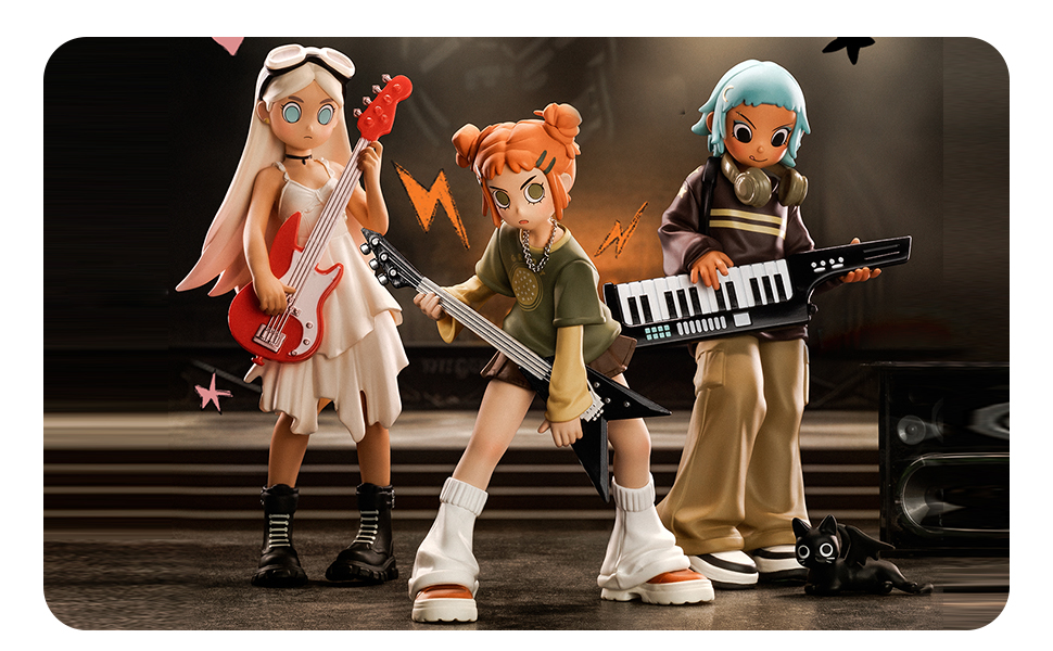 Amazon | POP MART Peach Riot Rise Up シリーズ 【アソートボックス