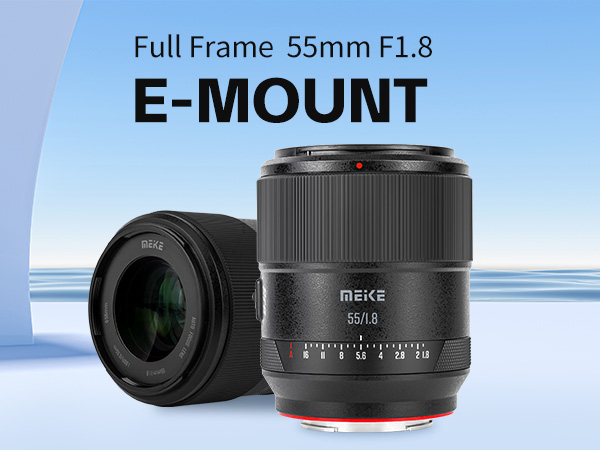 Amazon.com : Meike 55mm F1.8 Pro Full Frame AF STM Lens High