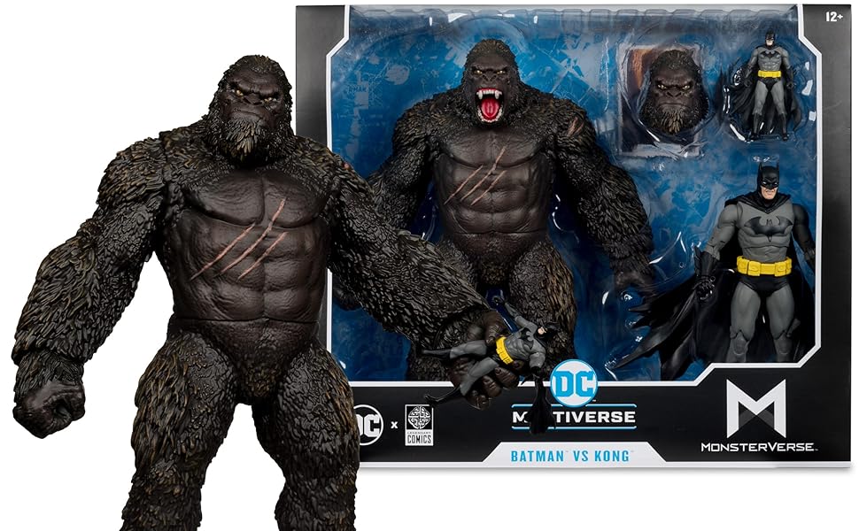 Amazon.com: McFarlane Toys - DC Multiverse Batman vs. Kong