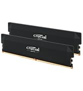 Crucial Pro 32GB DDR5 RAM Kit (2x16GB), 6000MHz (or 5600MHz or