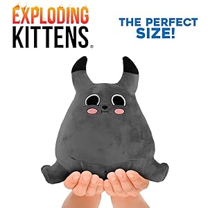 Amazon.com: Just Toys LLC Exploding Kittens 8″ Evil Cat Plush