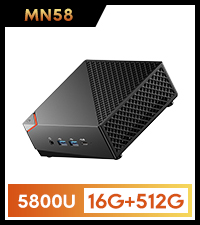 Amazon.co.jp: SkyBarium ミニPC Ryzen 7 5825U [2つLANポート] 16GB