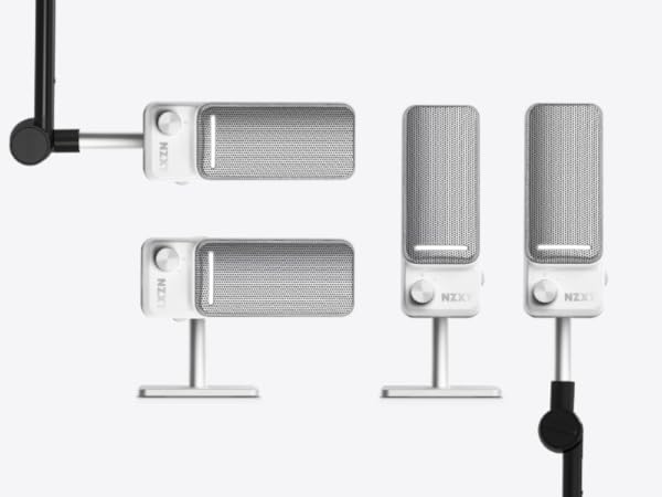 Amazon.com: NZXT Capsule Elite Wired USB Microphone - White