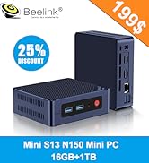 Amazon.com: Beelink Mini S13 Mini PC,13th Intel Twin Lake-N150 (up